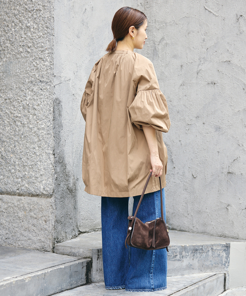 IENA(イエナ)の「MARILYN MOON/マリリンムーン 2way taffeta bz ブルゾン 4263-120(その他アウター・レディース・ブラック/キャメル・FREE)」の20枚目の写真