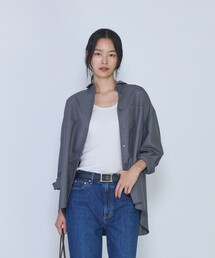 ミックスウールシャツ