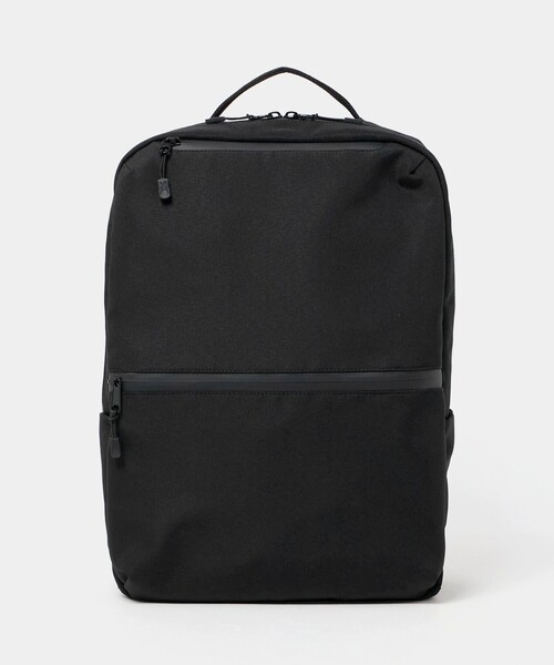 A DAY IN THE LIFE UNITED ARROWS(アデイインザライフユナイテッドアローズ)の「スクエア オンオフ デイパック<A DAY IN THE LIFE>(バックパック/リュック・メンズ・ブラック・FREE)」の1枚目の写真