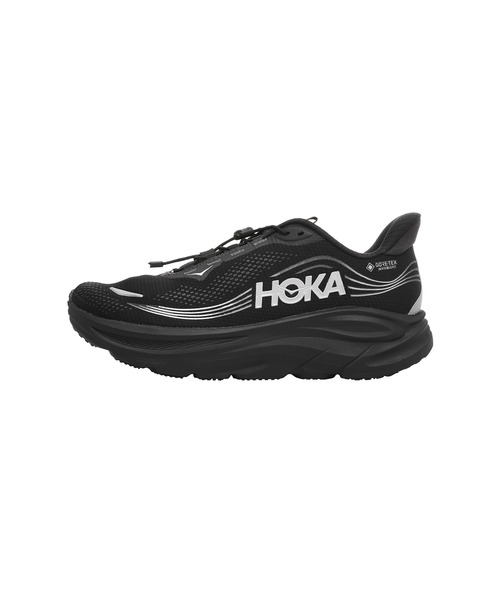 HOKA(ホカ)の「M CLIFTON 11 GTX 1176574-BBLC(スニーカー・メンズ・ブラック・26.5cm/26cm/28cm/27.5cm/27cm)」の1枚目の写真