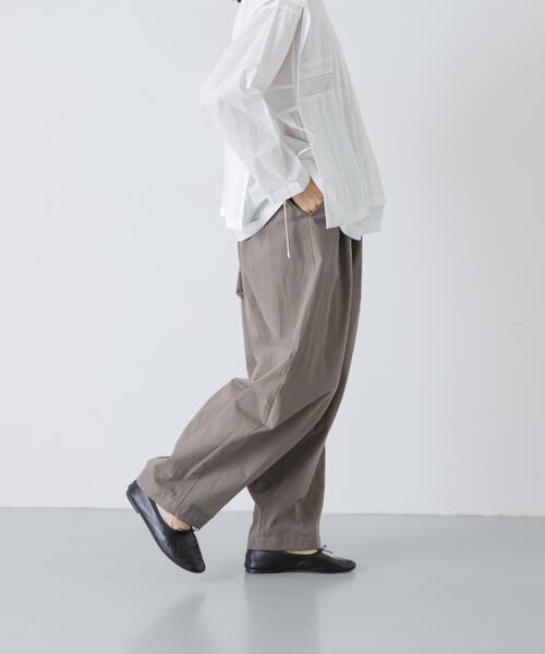 かぐれ(カグレ)の「ワッシャーコットンボリュームパンツ(その他パンツ・レディース・カーキ/ブラック・FREE)」の15枚目の写真