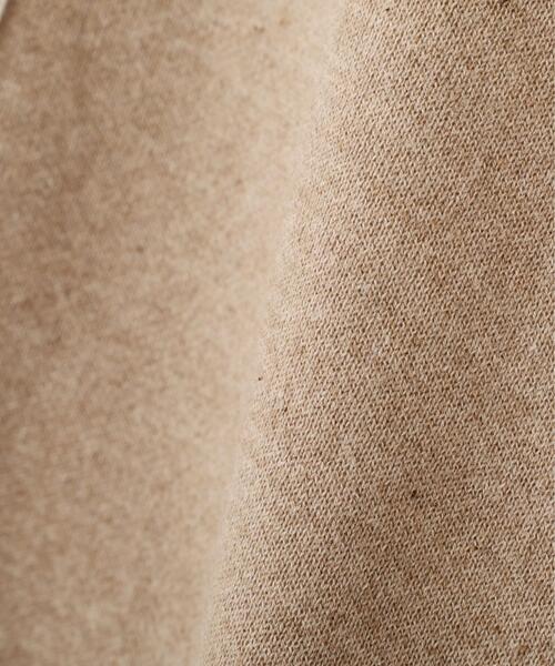human woman(ヒューマンウーマン)の「◆UNDYEDコラボダブルフェイスニットソーカーディガン(Tシャツ/カットソー・レディース・グレー/ベージュ・MEDIUM)」の16枚目の写真