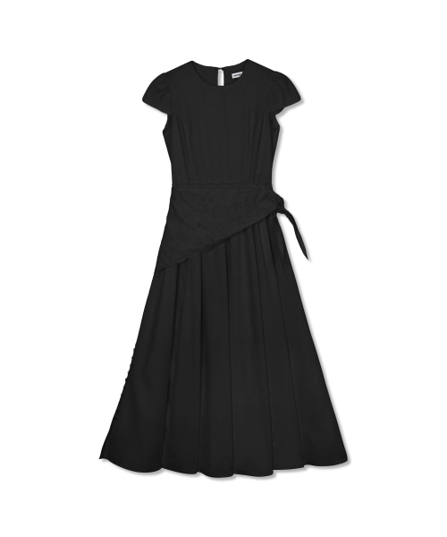 MICHIKO LONDON(ミチコ ロンドン)の「スカーフラップドレス ブラック(ワンピース・レディース・その他・SMALL/MEDIUM)」の2枚目の写真