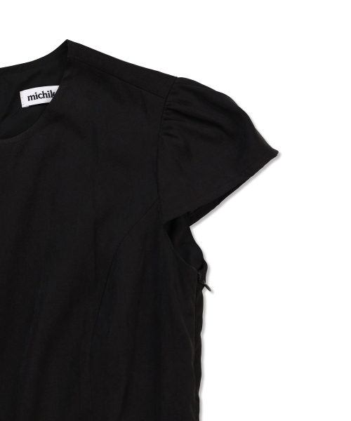 MICHIKO LONDON(ミチコ ロンドン)の「スカーフラップドレス ブラック(ワンピース・レディース・その他・SMALL/MEDIUM)」の3枚目の写真