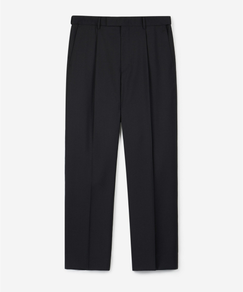 TNGT(ティーエヌジーティー)の「Wool Blend Comfort Tapered-Fit Pants (Black) TNPA6F100BK(スラックス・メンズ・その他・34L/36L/36S/30L/30S/32S/34S/32L/38L/29S)」の2枚目の写真