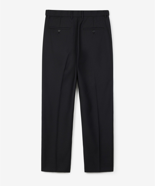 TNGT(ティーエヌジーティー)の「Wool Blend Comfort Tapered-Fit Pants (Black) TNPA6F100BK(スラックス・メンズ・その他・34L/36L/36S/30L/30S/32S/34S/32L/38L/29S)」の3枚目の写真