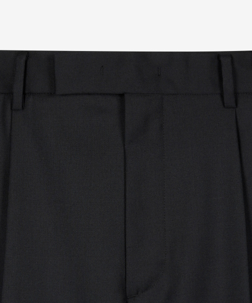 TNGT(ティーエヌジーティー)の「Wool Blend Comfort Tapered-Fit Pants (Black) TNPA6F100BK(スラックス・メンズ・その他・34L/36L/36S/30L/30S/32S/34S/32L/38L/29S)」の4枚目の写真