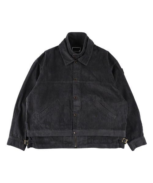 PHINGERIN(フィンガリン)の「【PHINGERIN】DOUBLE CORD JACKET(ブルゾン・メンズ・チャコールグレー/ライトグレー/ブラウン・M/L)」の1枚目の写真