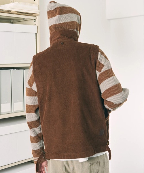 PHINGERIN(フィンガリン)の「【PHINGERIN】DOUBLE CORD JACKET(ブルゾン・メンズ・チャコールグレー/ライトグレー/ブラウン・M/L)」の14枚目の写真