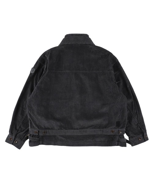 PHINGERIN(フィンガリン)の「【PHINGERIN】DOUBLE CORD JACKET(ブルゾン・メンズ・チャコールグレー/ライトグレー/ブラウン・M/L)」の4枚目の写真
