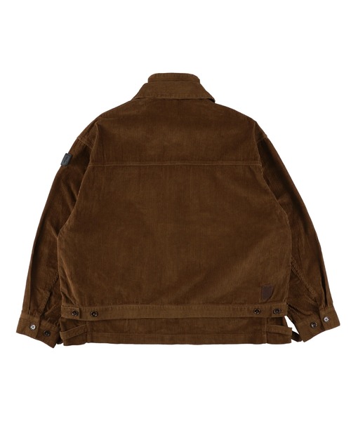 PHINGERIN(フィンガリン)の「【PHINGERIN】DOUBLE CORD JACKET(ブルゾン・メンズ・チャコールグレー/ライトグレー/ブラウン・M/L)」の6枚目の写真