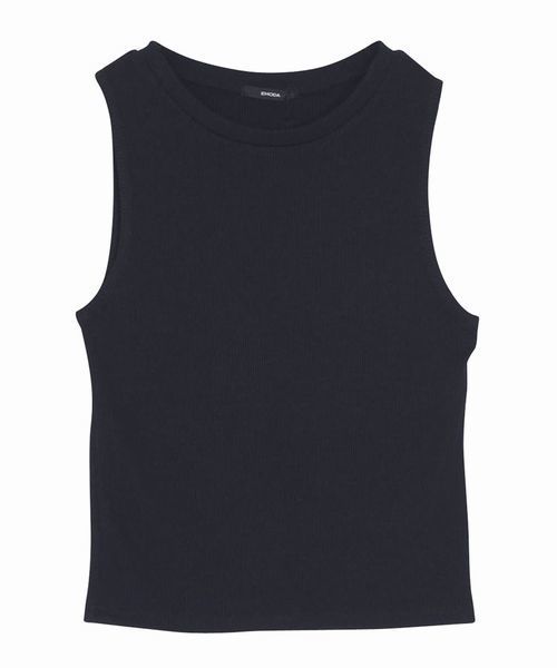 EMODA（エモダ）の「テレコフィットタンクトップ（タンクトップ・レディース・ブラック/ホワイト/ピンク・MEDIUM/SMALL）」の10枚目の写真