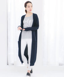 KOBE LETTUCE | ローゲージニット ロングカーディガン(カーディガン/ボレロ)