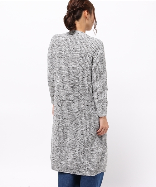 KOBE LETTUCE(コウベレタス)の「ローゲージニット ロングカーディガン(カーディガン/ボレロ・レディース・ホワイト系その他/ライトグレー/ネイビー/ライトカーキ/ライトベージュ/イエロー系その他/ブラック・ONE SIZE)」の12枚目の写真