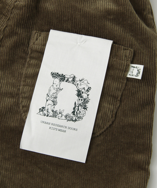 URBAN RESEARCH DOORS（アーバンリサーチドアーズ）の「DOORS コーデュロイバナナパンツ（その他パンツ・キッズ・カーキ/ブルー・105/135/120/90）」の9枚目の写真
