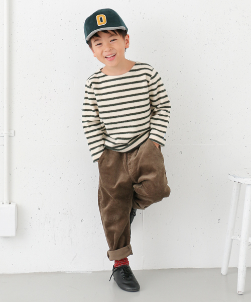 URBAN RESEARCH DOORS（アーバンリサーチドアーズ）の「DOORS コーデュロイバナナパンツ（その他パンツ・キッズ・カーキ/ブルー・105/135/120/90）」の3枚目の写真