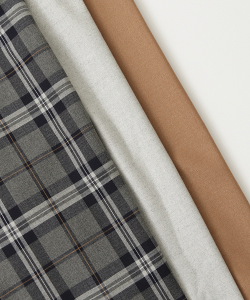 URBAN RESEARCH（アーバンリサーチ）の「 UR 起毛ウエストゴムテーパードパンツ（その他パンツ・レディース・ブラウン系その他/ライトグレー/チェック・38/36）」の10枚目の写真