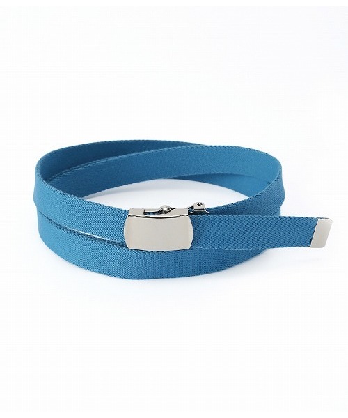 JUNRED（ジュンレッド）の「ゲバルト細幅ロングベルト（ベルト・メンズ・ブルー/ターコイズブルー/ブラック/イエロー/オレンジ/レッド・FREE）」の4枚目の写真