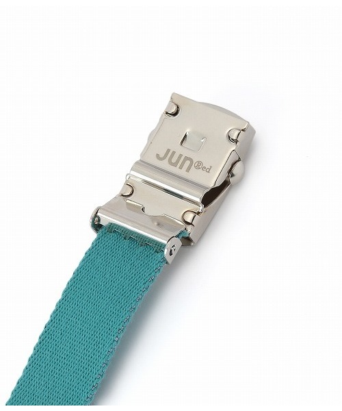 JUNRED（ジュンレッド）の「ゲバルト細幅ロングベルト（ベルト・メンズ・ブルー/ターコイズブルー/ブラック/イエロー/オレンジ/レッド・FREE）」の8枚目の写真
