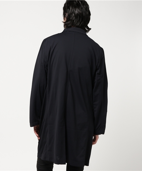 HYSTERIC GLAMOUR（ヒステリックグラマー）の「SOUND GENERATION裏総柄  ロングコート（ステンカラーコート・メンズ・グレー/ブラック/ベージュ・SMALL/MEDIUM/LARGE）」の9枚目の写真