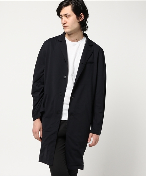 HYSTERIC GLAMOUR（ヒステリックグラマー）の「SOUND GENERATION裏総柄  ロングコート（ステンカラーコート・メンズ・グレー/ブラック/ベージュ・SMALL/MEDIUM/LARGE）」の10枚目の写真