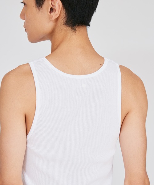 HANES(ヘインズ)の「【Hanes/ヘインズ】【2枚組】メンズ Aシャツ(タンクトップ・メンズ・ブラック/ホワイト/ヘザーグレー/その他1・SMALL/LARGE/MEDIUM)」の16枚目の写真