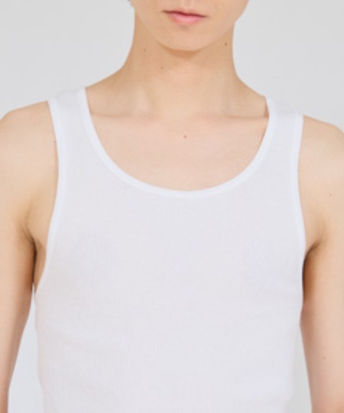 HANES(ヘインズ)の「【Hanes/ヘインズ】【2枚組】メンズ Aシャツ(タンクトップ・メンズ・ブラック/ホワイト/ヘザーグレー/その他1・SMALL/LARGE/MEDIUM)」の14枚目の写真
