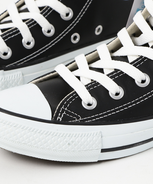 CONVERSE(コンバース)の「LEA ALL STAR HI(スニーカー・レディース・ホワイト/ブラック・24/23.5/24.5/23/27/27.5)」の3枚目の写真