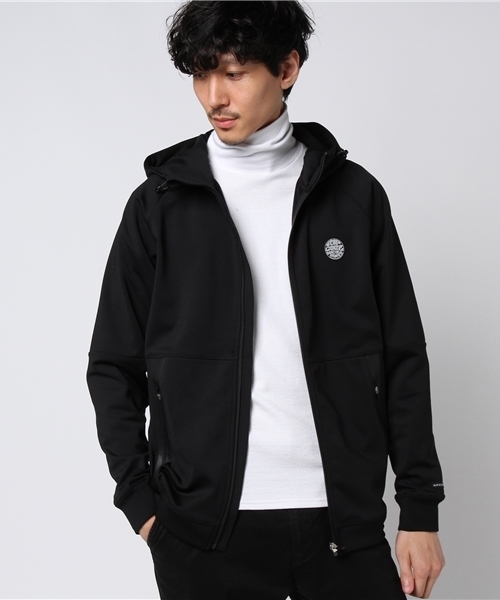 rip curl(リップカール)の「【RIP CURL リップカール】パーカー/ジップアップ ボンディング(パーカー・メンズ・ブラック/チャコール・MEDIUM/LARGE)」の5枚目の写真