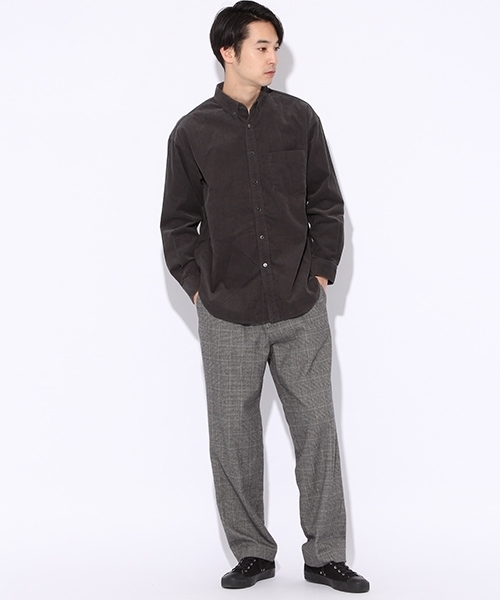 niko and...（ニコアンド）の「Nコーデュロイボタンダウンシャツ【niko and ...】（シャツ/ブラウス・メンズ・ベージュ/オレンジ/チャコール・MEDIUM/LARGE）」の11枚目の写真