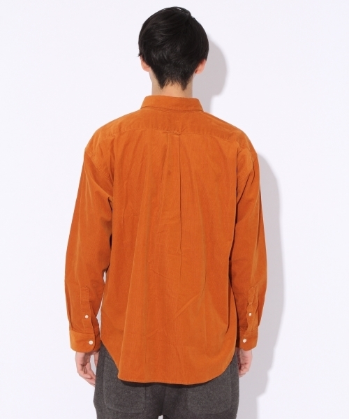 niko and...（ニコアンド）の「Nコーデュロイボタンダウンシャツ【niko and ...】（シャツ/ブラウス・メンズ・ベージュ/オレンジ/チャコール・MEDIUM/LARGE）」の15枚目の写真