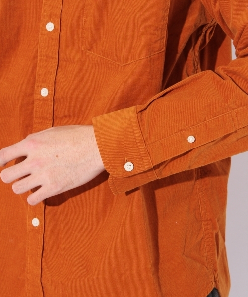 niko and...（ニコアンド）の「Nコーデュロイボタンダウンシャツ【niko and ...】（シャツ/ブラウス・メンズ・ベージュ/オレンジ/チャコール・MEDIUM/LARGE）」の20枚目の写真