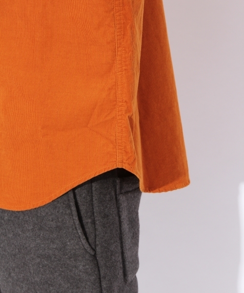 niko and...（ニコアンド）の「Nコーデュロイボタンダウンシャツ【niko and ...】（シャツ/ブラウス・メンズ・ベージュ/オレンジ/チャコール・MEDIUM/LARGE）」の21枚目の写真