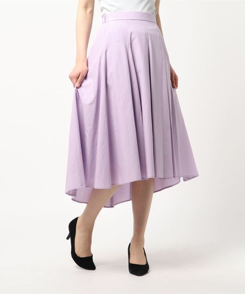 RIVE DROITE（リヴドロワ）の「フレアースカート（スカート・レディース・カーキ/ラベンダー/ネイビー・38/36）」の10枚目の写真