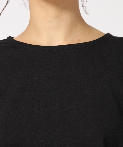 LOWRYS FARM（ローリーズファーム）の「ソデスカラッププルオーバー　789674 （Tシャツ/カットソー・レディース・オフホワイト/パープル/ネイビー/ブラック・LARGE/MEDIUM）」の13枚目の写真