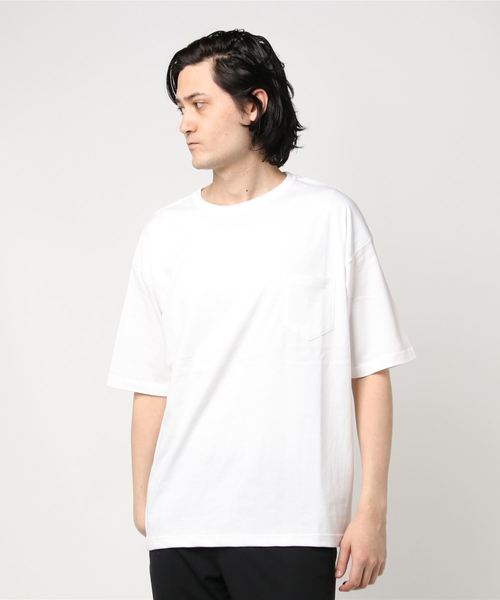 United Athle（ユナイテッドアスレ）の「【UNITED ATHLE】5.6ozビックシルエットポケTシャツ/05008-01（Tシャツ/カットソー・メンズ・ホワイト/ブラック/ネイビー/グレー・SMALL/MEDIUM/LARGE/4）」の11枚目の写真