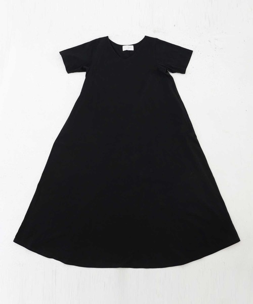 antiqua(アンティカ)の「綿100%Aラインロングワンピース(ワンピース・レディース・ブラック/カーキ/ネイビー/ブラウン系その他/ブルー系その他/イエロー系その他/カーキオリーブ/グレー系その他/オレンジ系その他・FREE)」の11枚目の写真