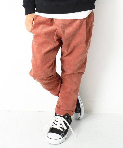 devirock（デビロック）の「コーデュロイサルエルタックパンツ（その他パンツ・キッズ・カーキ/オレンジ/ブルー/アイボリー/キャメル・110cm/100cm/120cm/130cm/140cm/150cm/160cm）」の5枚目の写真