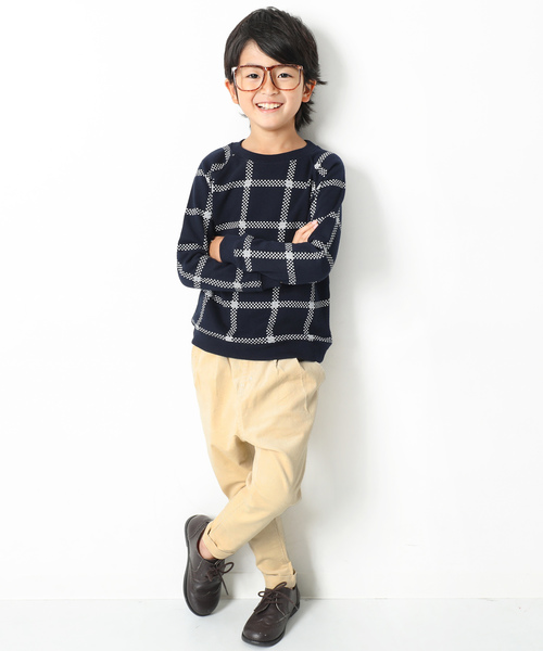 devirock（デビロック）の「コーデュロイサルエルタックパンツ（その他パンツ・キッズ・カーキ/オレンジ/ブルー/アイボリー/キャメル・110cm/100cm/120cm/130cm/140cm/150cm/160cm）」の6枚目の写真