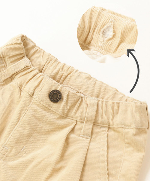 devirock（デビロック）の「コーデュロイサルエルタックパンツ（その他パンツ・キッズ・カーキ/オレンジ/ブルー/アイボリー/キャメル・110cm/100cm/120cm/130cm/140cm/150cm/160cm）」の12枚目の写真