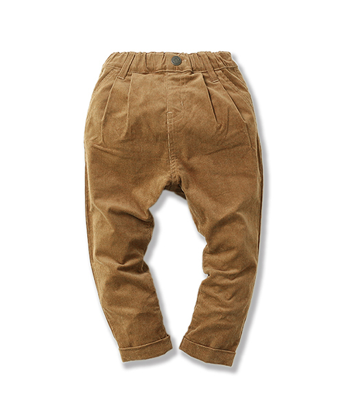 devirock（デビロック）の「コーデュロイサルエルタックパンツ（その他パンツ・キッズ・カーキ/オレンジ/ブルー/アイボリー/キャメル・110cm/100cm/120cm/130cm/140cm/150cm/160cm）」の19枚目の写真