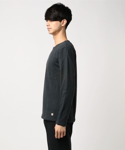 Armor lux(アルモーリュックス)の「ARMOR LUX ロングスリーブトップス(Tシャツ/カットソー・メンズ・ダークブラウン/ロイヤルブルー・S/M/XS)」の3枚目の写真