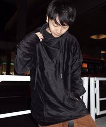 rovtski【ビッグシルエット】チェックボアフリース2018 エクストラビックパーカー/WARMER JERZY 2018 PO EXTRA BIG
