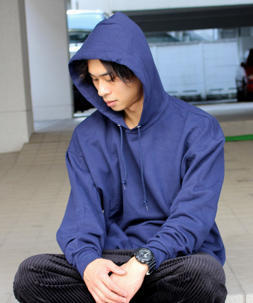 JERZEES(ジャージーズ)の「VIBGYOR Select/ JERZEESパーカー(パーカー・メンズ・ホワイト/ブラック/ネイビー/杢グレー・SMALL/MEDIUM/LARGE/X-LARGE)」の1枚目の写真