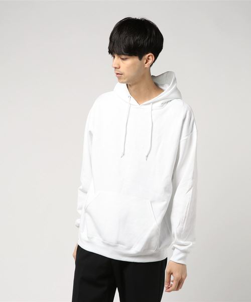 JERZEES(ジャージーズ)の「VIBGYOR Select/ JERZEESパーカー(パーカー・メンズ・ホワイト/ブラック/ネイビー/杢グレー・SMALL/MEDIUM/LARGE/X-LARGE)」の10枚目の写真