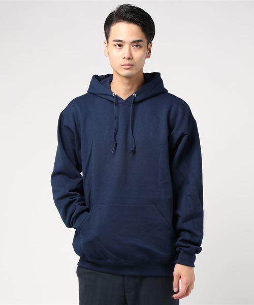 JERZEES(ジャージーズ)の「VIBGYOR Select/ JERZEESパーカー(パーカー・メンズ・ホワイト/ブラック/ネイビー/杢グレー・SMALL/MEDIUM/LARGE/X-LARGE)」の7枚目の写真