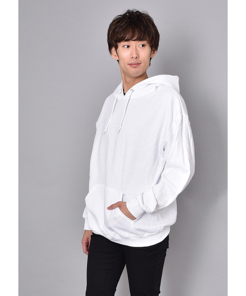 JERZEES(ジャージーズ)の「VIBGYOR Select/ JERZEESパーカー(パーカー・メンズ・ホワイト/ブラック/ネイビー/杢グレー・SMALL/MEDIUM/LARGE/X-LARGE)」の12枚目の写真