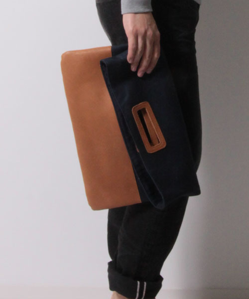 AMERICAN RAG CIE（アメリカンラグシー）の「AMERICAN RAG CIE 3WAYクラッチバッグ 102-AMF-CLUTCH∴（クラッチバッグ・メンズ・ブラック/ネイビー/ホワイト/ブルー系その他・FREE）」の4枚目の写真