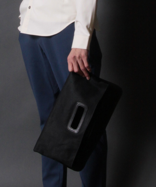 AMERICAN RAG CIE（アメリカンラグシー）の「AMERICAN RAG CIE 3WAYクラッチバッグ 102-AMF-CLUTCH∴（クラッチバッグ・メンズ・ブラック/ネイビー/ホワイト/ブルー系その他・FREE）」の2枚目の写真