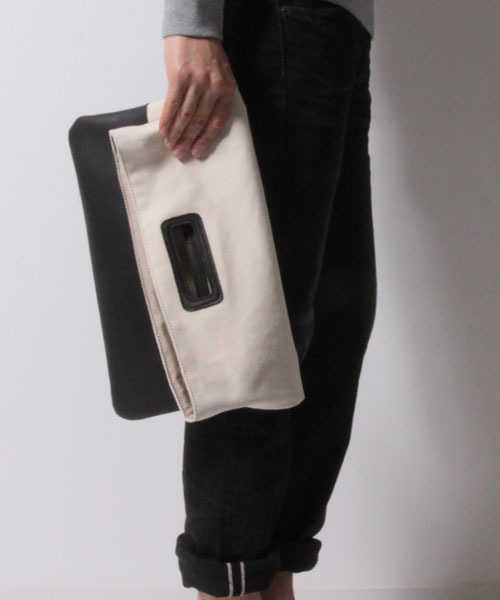 AMERICAN RAG CIE（アメリカンラグシー）の「AMERICAN RAG CIE 3WAYクラッチバッグ 102-AMF-CLUTCH∴（クラッチバッグ・メンズ・ブラック/ネイビー/ホワイト/ブルー系その他・FREE）」の22枚目の写真